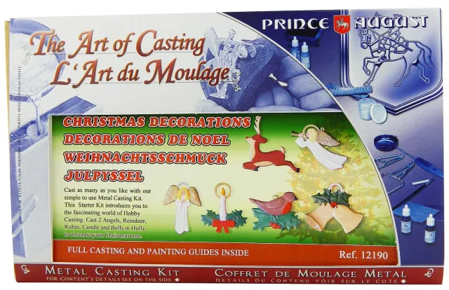 Prince August Kit de départ Deluxe décorations de Noël kit moulage étain