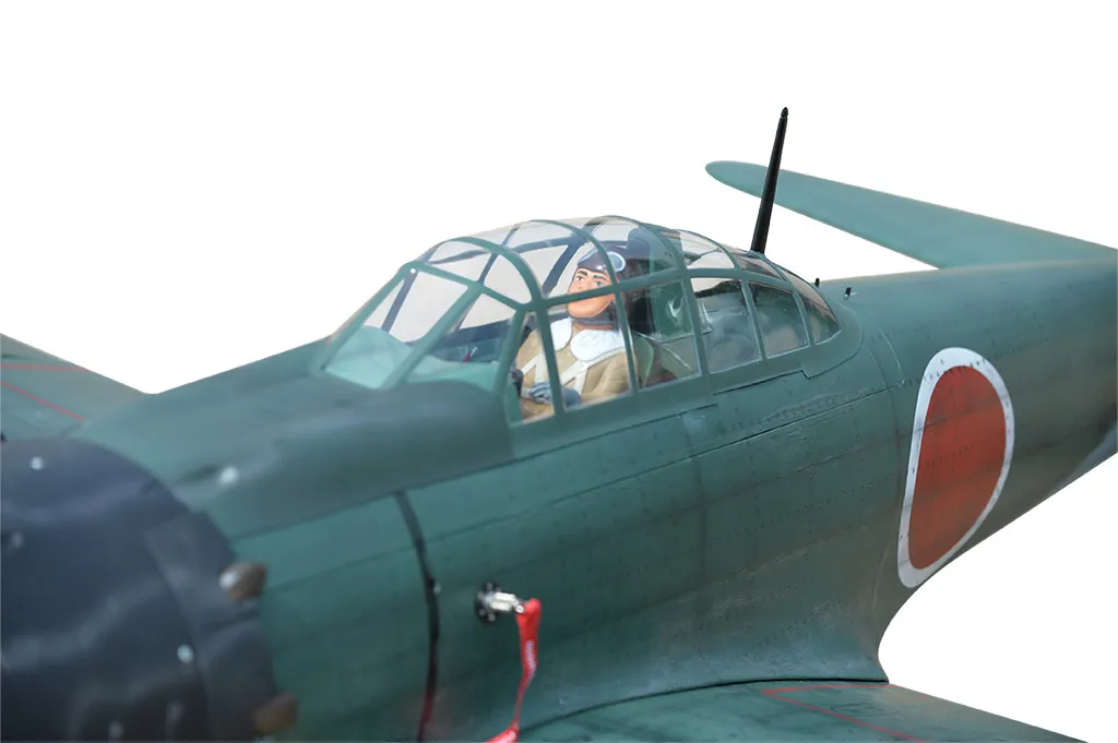 Black Horse Model BH180 Mitsubishi A6M ZERO avion RC ARF 50-60 cc