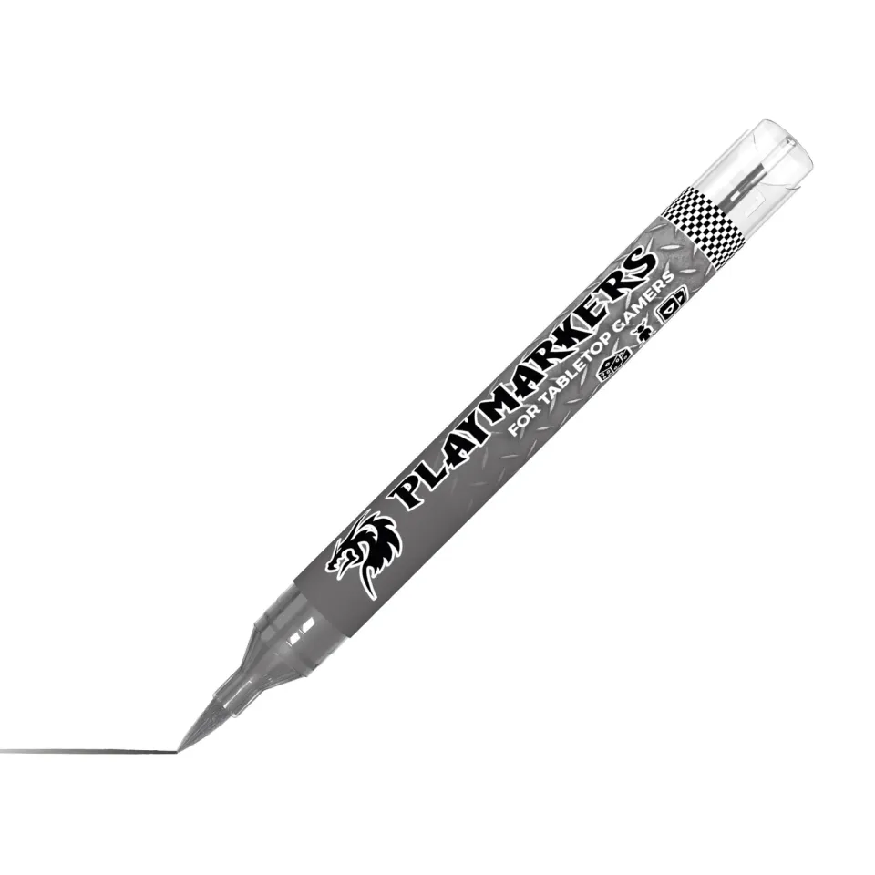 AK Interactive Playmarker Gun Metal stylo peinture métallique figurines