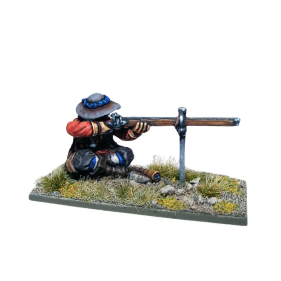 Bolt Action Pike & Shotte Marksman & Master Gunner figurines métal