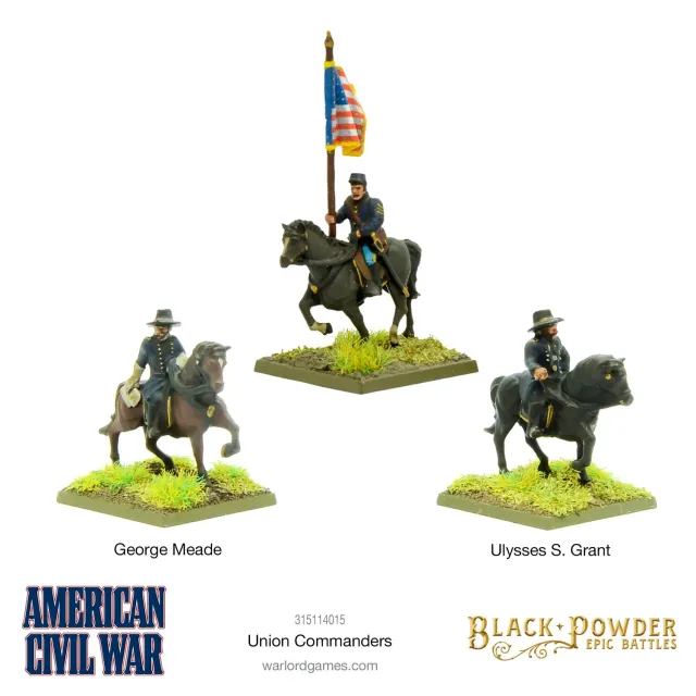 Epic Battles American Civil War Union Command figurines métal