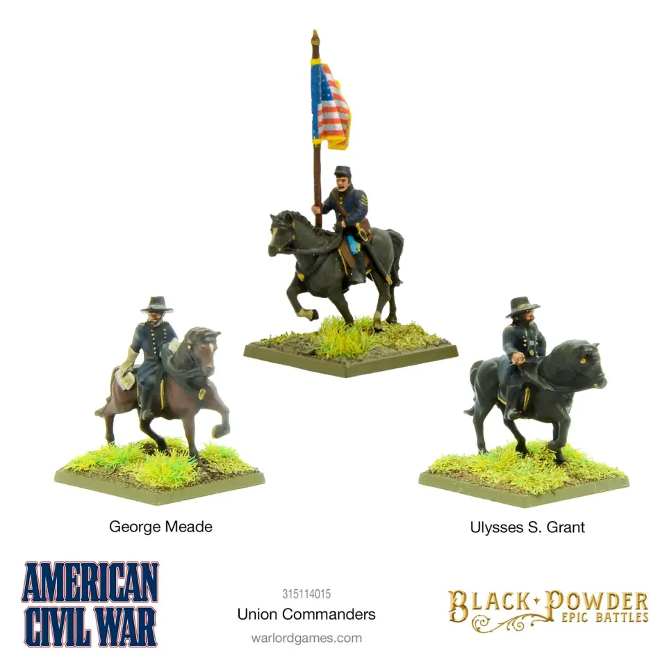 Epic Battles American Civil War Union Command figurines métal