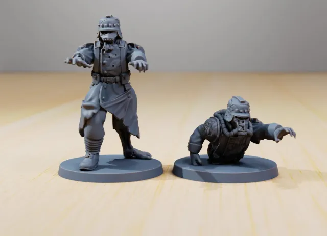 Epic Forge Grimguard Zombified figurine résine zombie