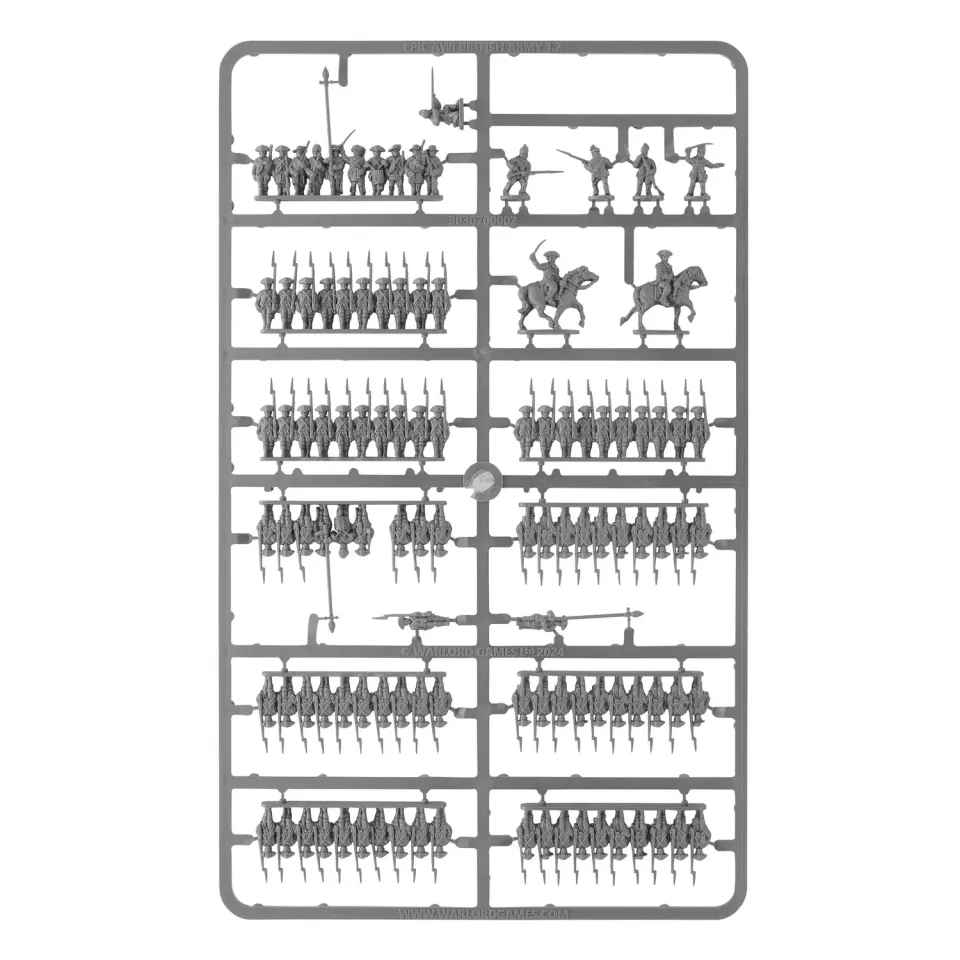 Bolt Action Epic British Army grappe 1.2 plastique