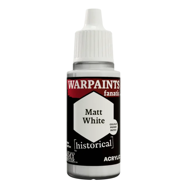 Bolt Action Warpaints Historical Matt White peinture acrylique blanc mat
