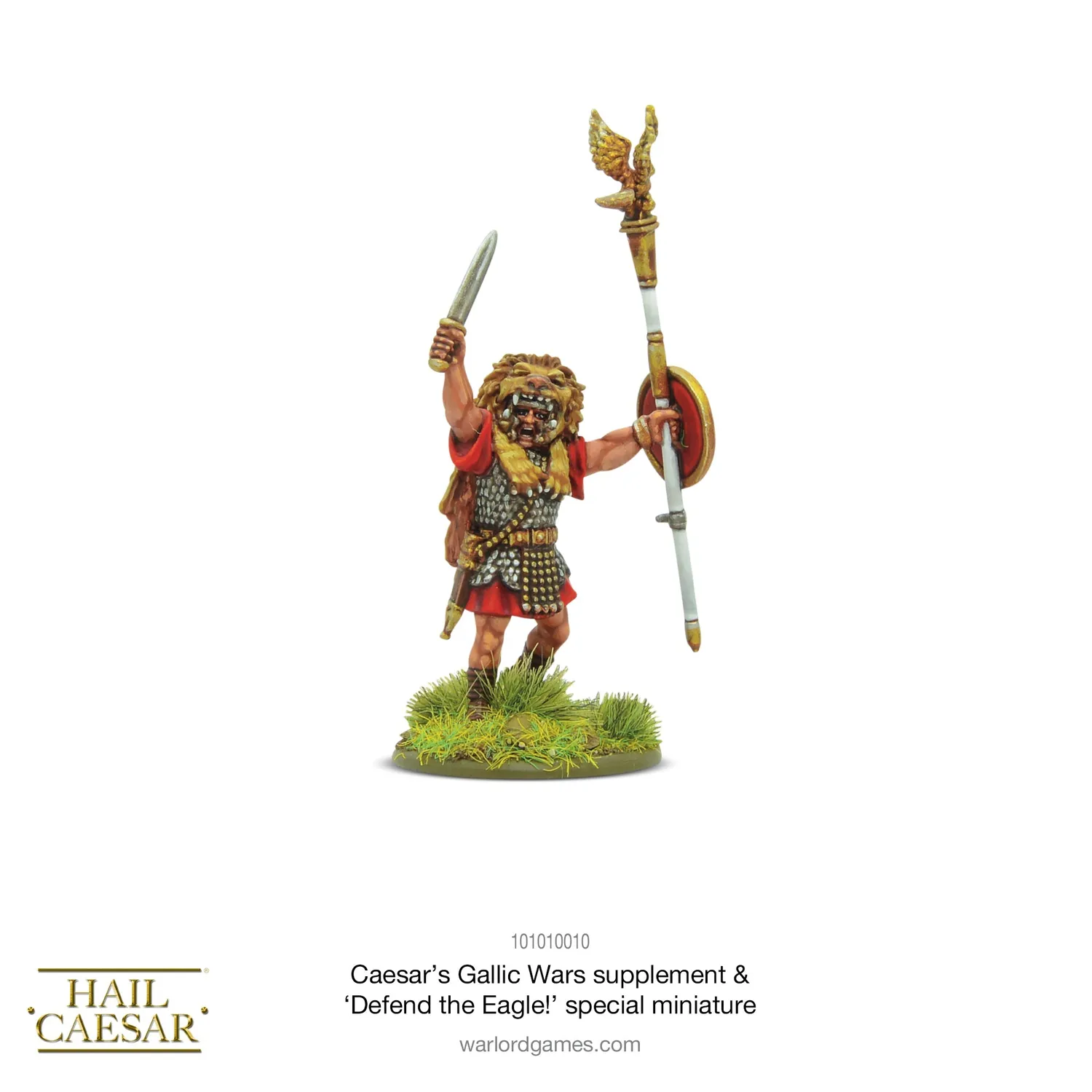Bolt Action Hail Caesar Caesar's Gallic Wars supplément avec figurine