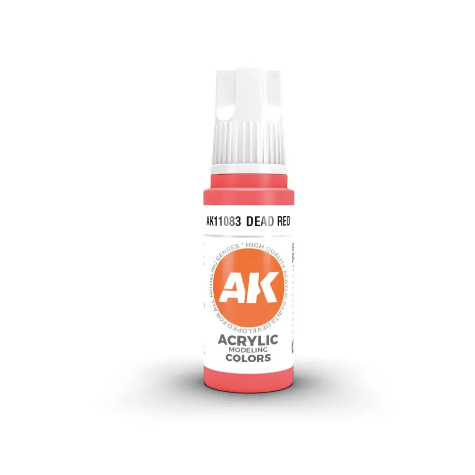 Bolt Action Dead Red peinture acrylique rouge 17 ml