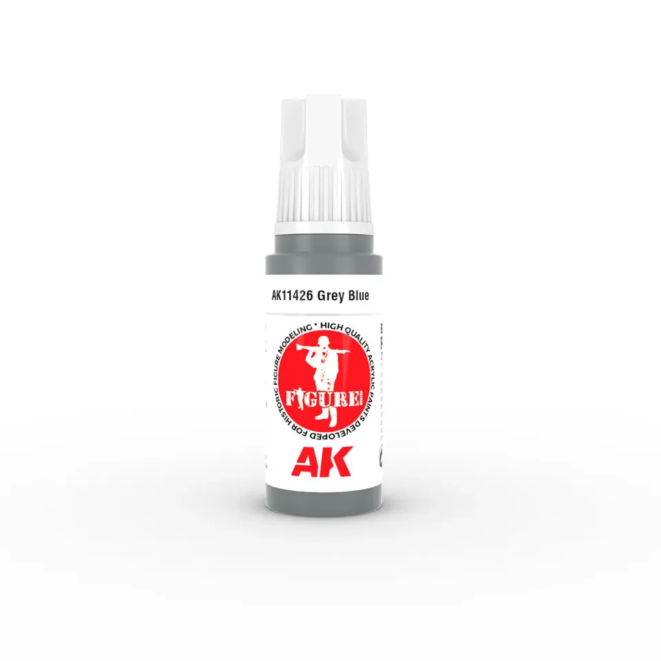 AK Interactive 3Gen Grey Blue peinture acrylique 17ml