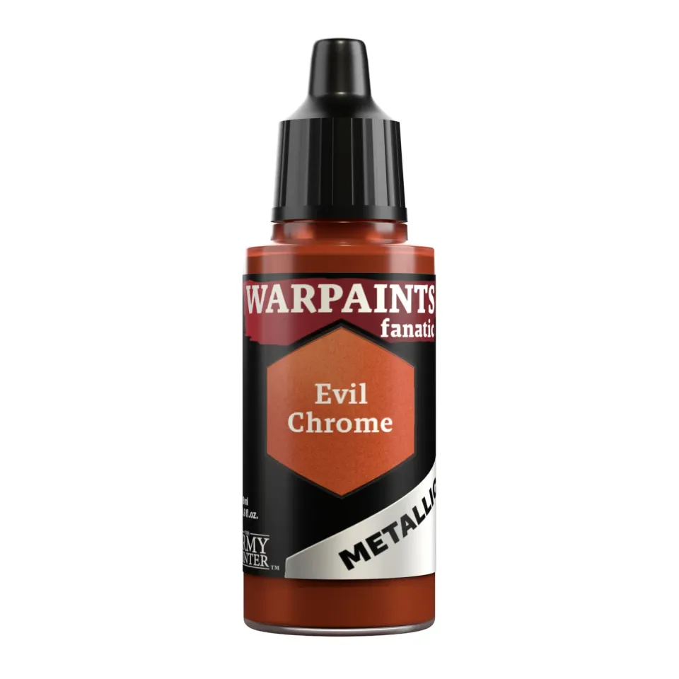Bolt Action Warpaints Fanatic Metallic Evil Chrome peinture acrylique 18 ml