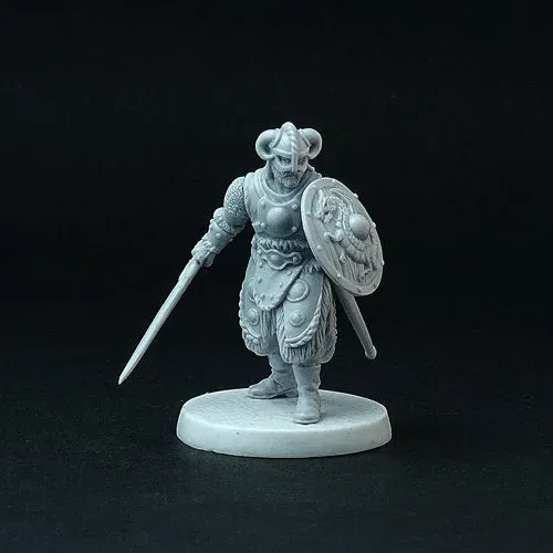Brother Vinni Dragon Slayer figurine résine fantasy 28 mm