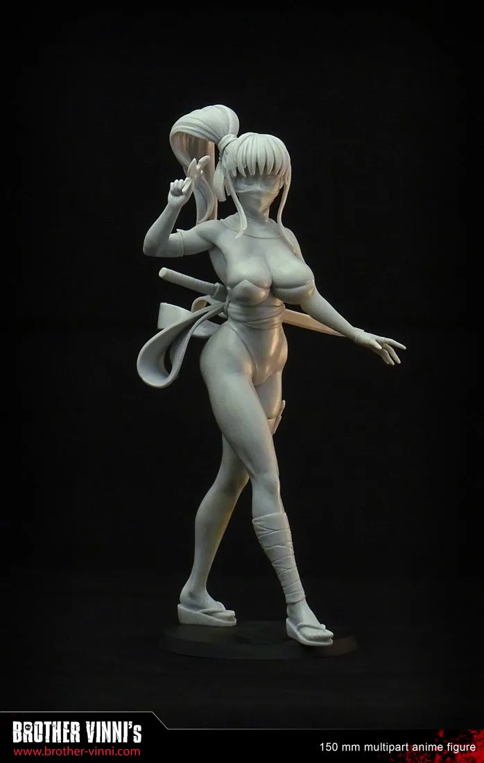 Brother Vinni Minory Anime Ninja Girl figurine 15 cm résine