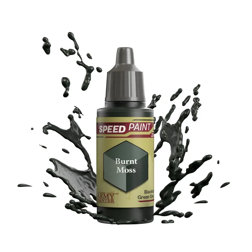 Army Painter Speedpaint Burnt Moss peinture figurine vert mousse