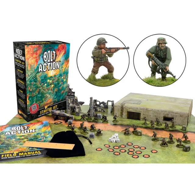 Bolt Action Starter Set coffret démarrage Grenadiers Rangers