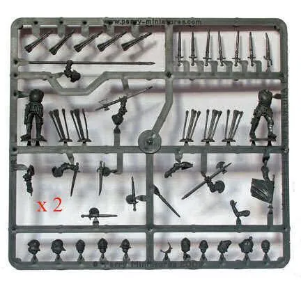 Perry Miniatures Wars Roses Infantry 1455-1487 boîte 40