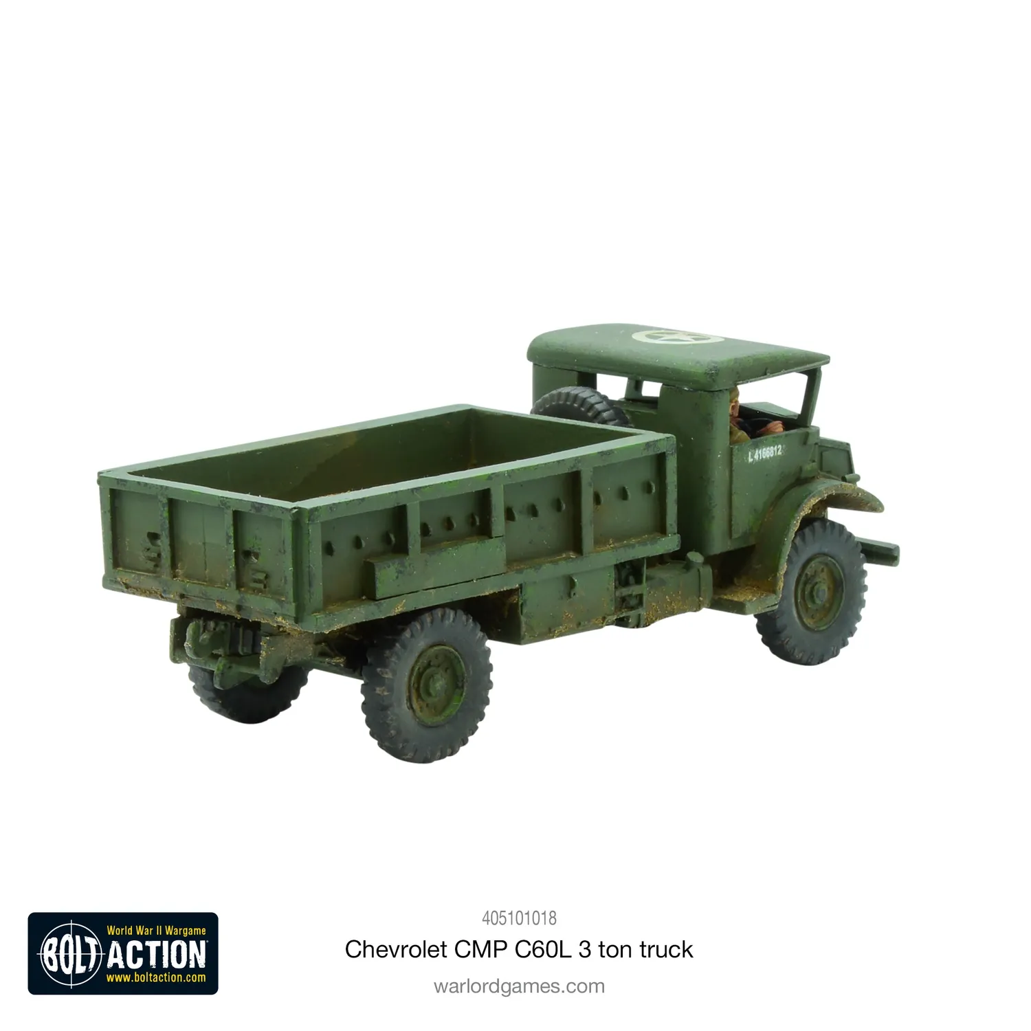 Bolt Action Chevrolet CMP C60L camion 3 tonnes résine