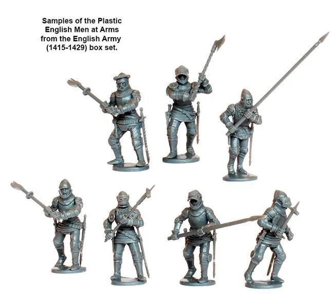 Bolt Action Perry Miniatures English Army 1415-1429 boîte plastique
