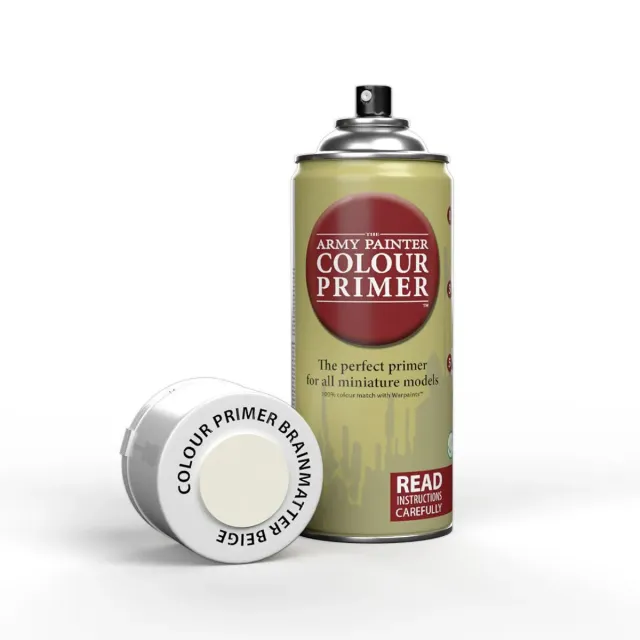 The Army Painter Colour Primer Brainmatter Beige sous-couche spray beige 400 ml