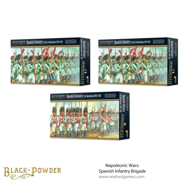 Warlord Games Black Powder Battle of Baylen régiment espagnol