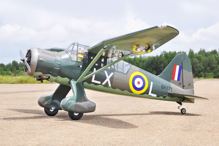 Black Horse Model BH170 Westland Lysander avion RC 2540mm ARF