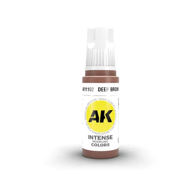AK Interactive 3Gen Deep Brown peinture acrylique 17ml brun