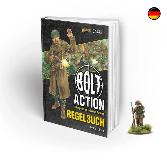 Warlord Games Bolt Action 3e édition livre de règles allemand