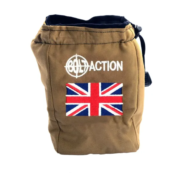 Bolt Action British Bolt Action Dice bag sac à dés drapeau britannique