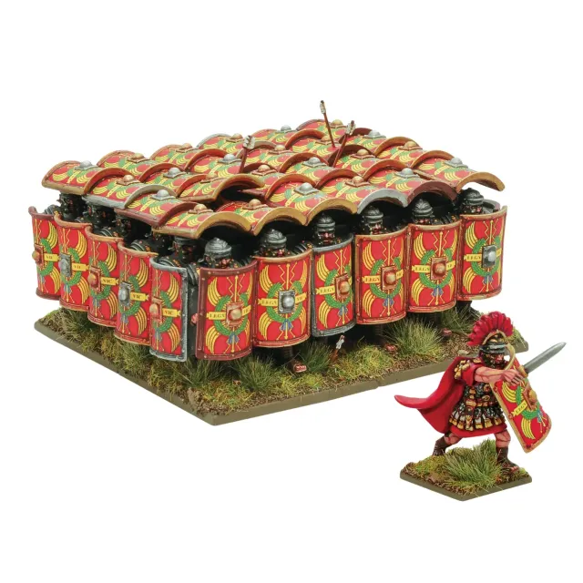 Bolt Action Hail Caesar Testudo figurines romains résine
