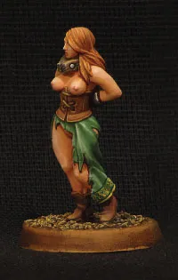 Brother Vinni slave girl 1 figurine 28mm résine adulte