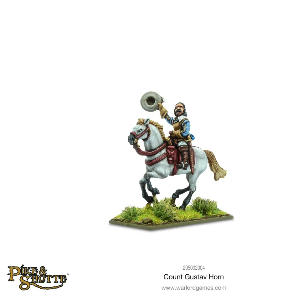 Bolt Action Pike & Shotte Count Gustav Horn figurine métal