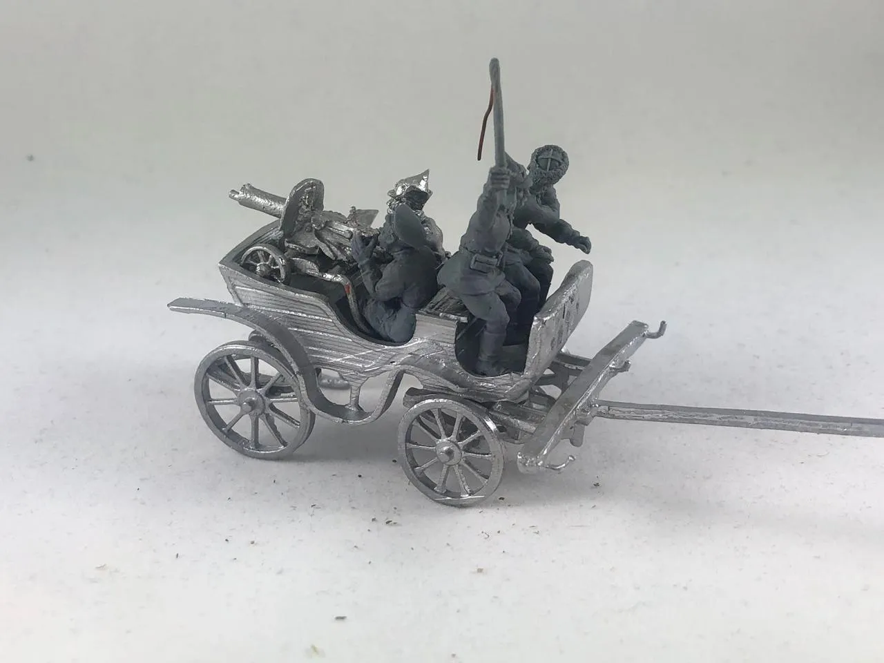 Des Tranchées aux Barricades Tatchanka figurine métal 28mm