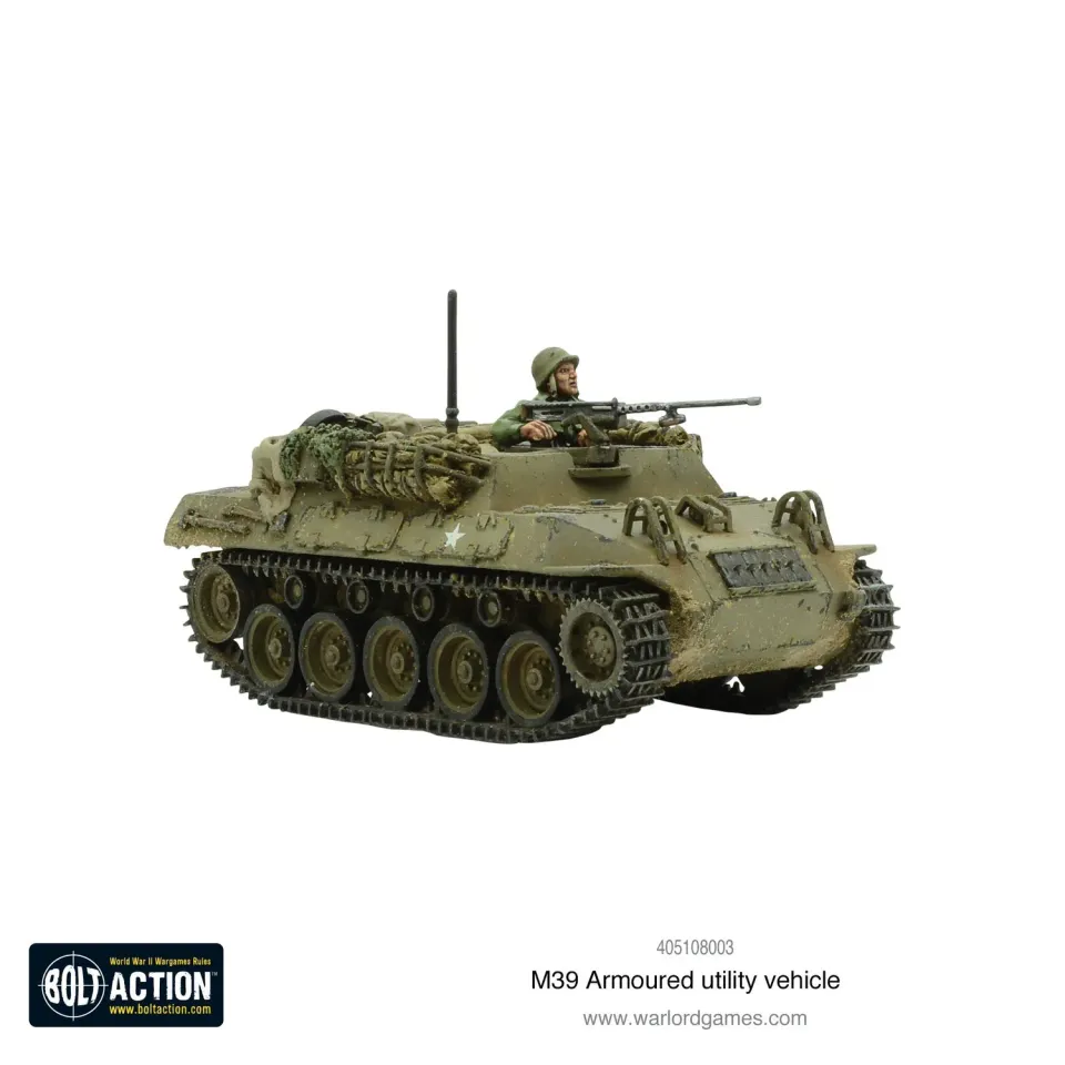 Bolt Action M39 véhicule blindé résine métal transport 12