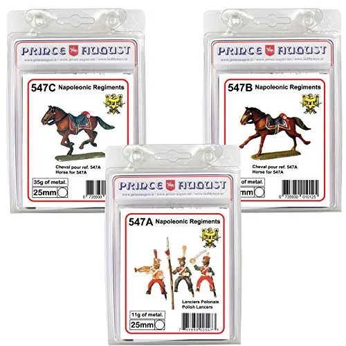 Prince August PA547 moule à figurines 25 mm réutilisable 3 moules