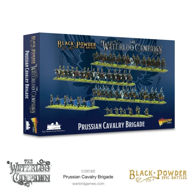 Bolt Action Black Powder Epic Battles Waterloo: Prussian Cavalry Brigade boîte plastique