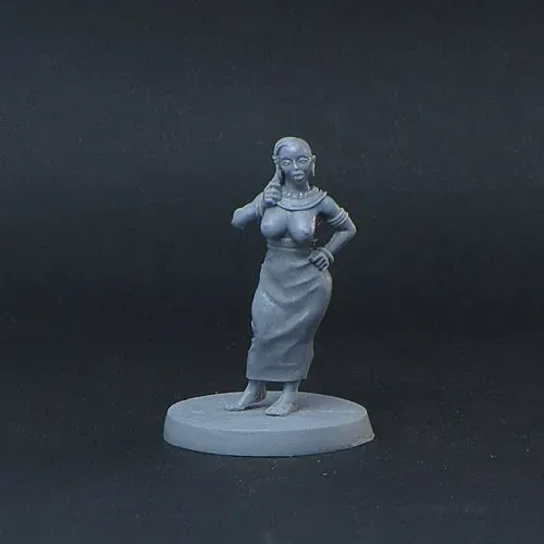 Brother Vinni Egyptian Woman figurine résine 28mm historique