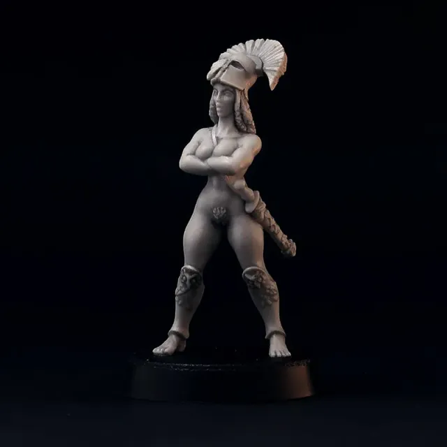 Brother Vinni Hoplite Grecque figurine 28mm commandante