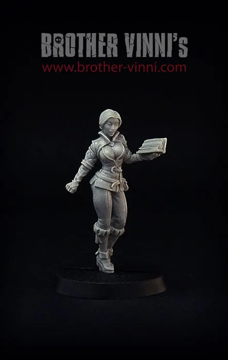 BROTHER VINNI Sorceress figurine fantasy 28 mm résine non peinte