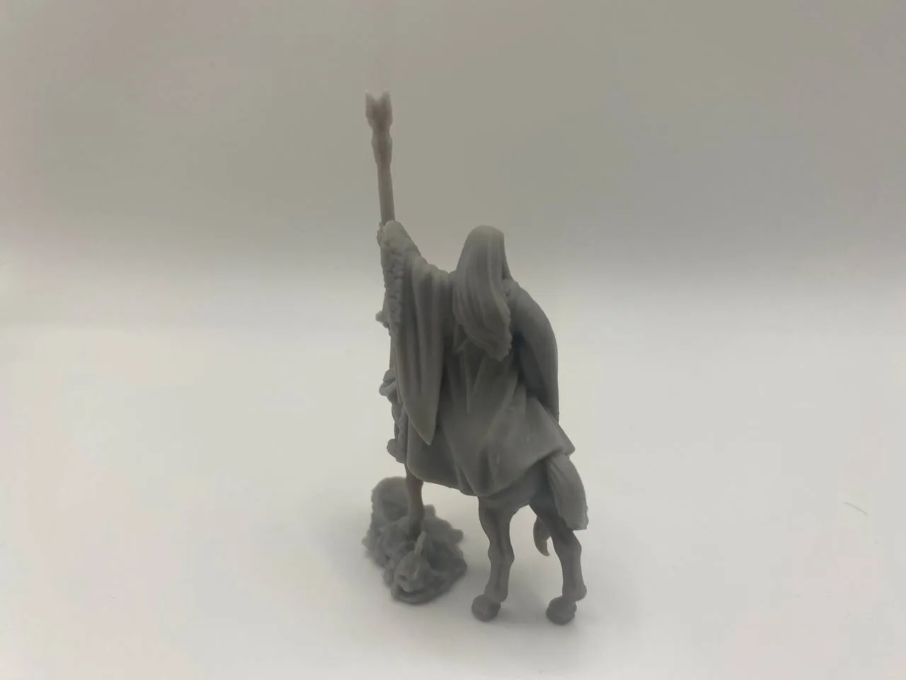Epic Forge Maître Sorcier à Cheval figurine à peindre résine