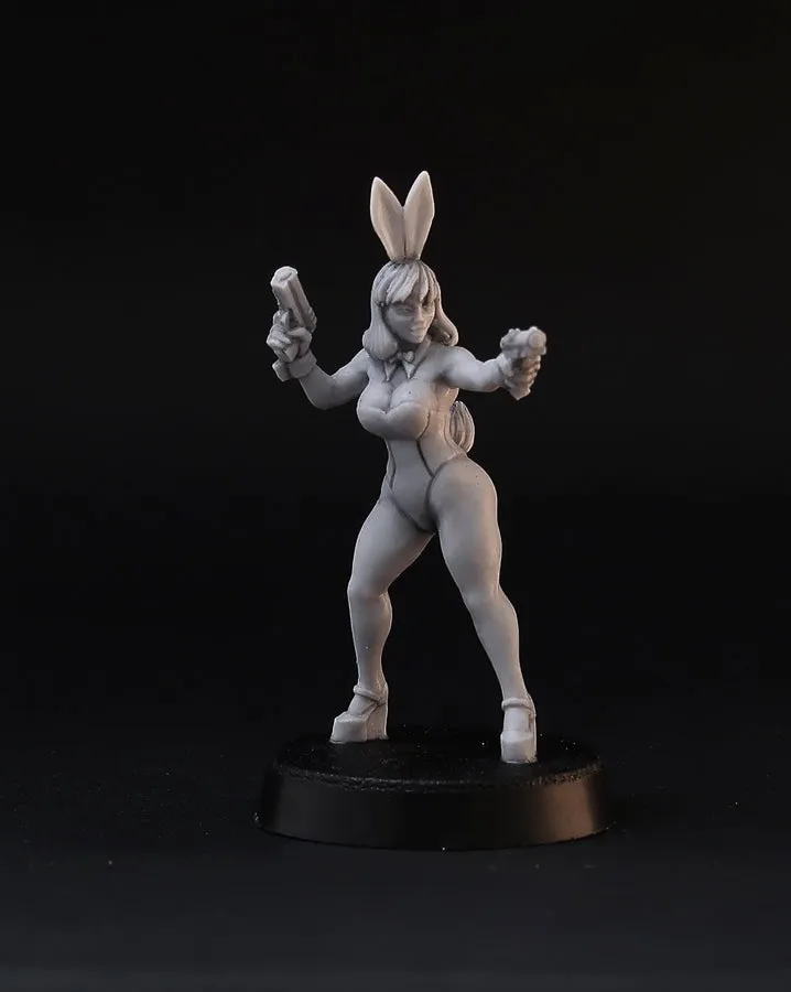 Brother Vinni Bunny Girls figurine résine 28mm lot 3