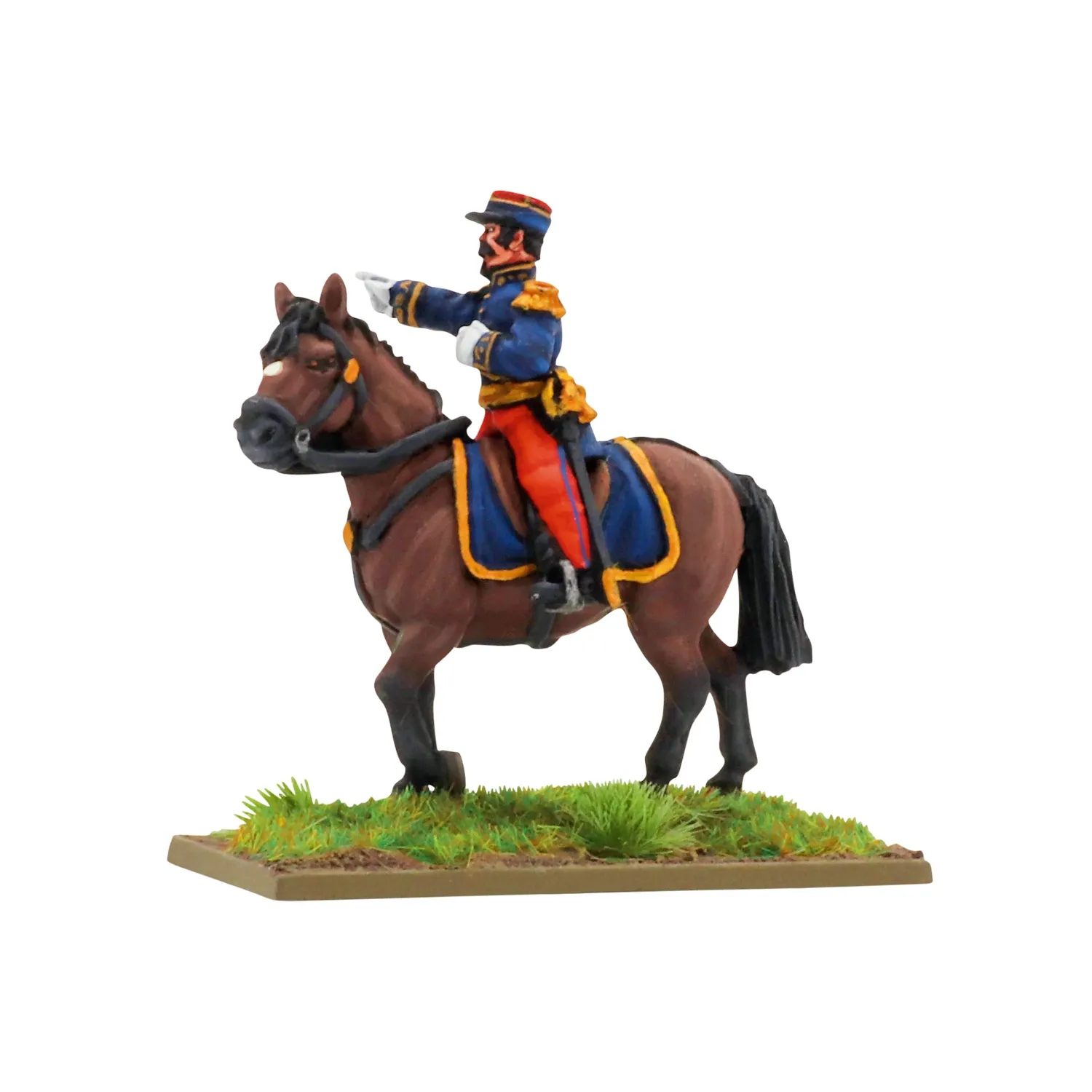 Bolt Action Black Powder généraux français Crimée figurines métal