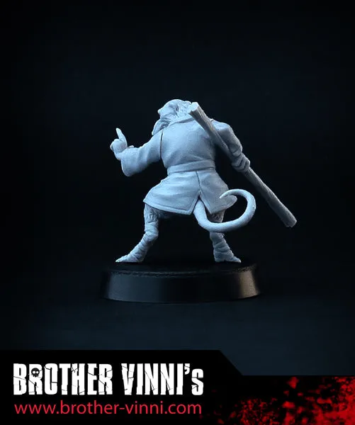 Brother Vinni Rat Sensei figurine résine 28mm