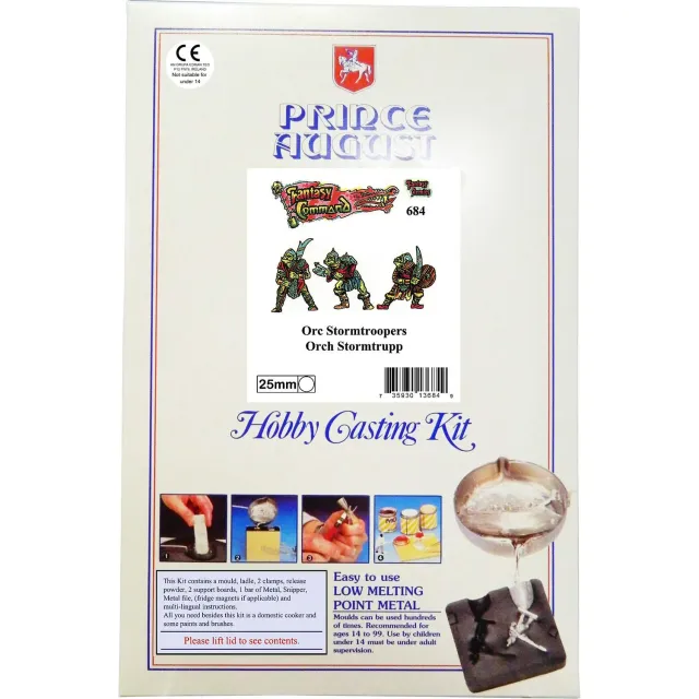 Prince August Fantasy Orc Stormtroopers PA13684 kit moulage 25 mm