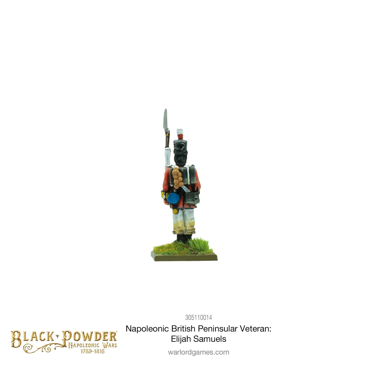 Black Powder Elijah Samuels figurine britannique 1 pièce historique