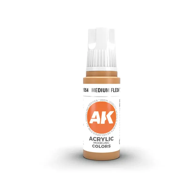 AK Interactive 3Gen Medium Flesh Tone peinture 17 ml chair