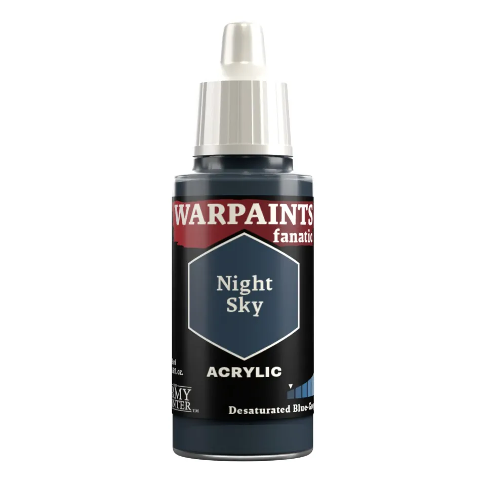 Warpaints Fanatic Night Sky peinture bleu 18ml