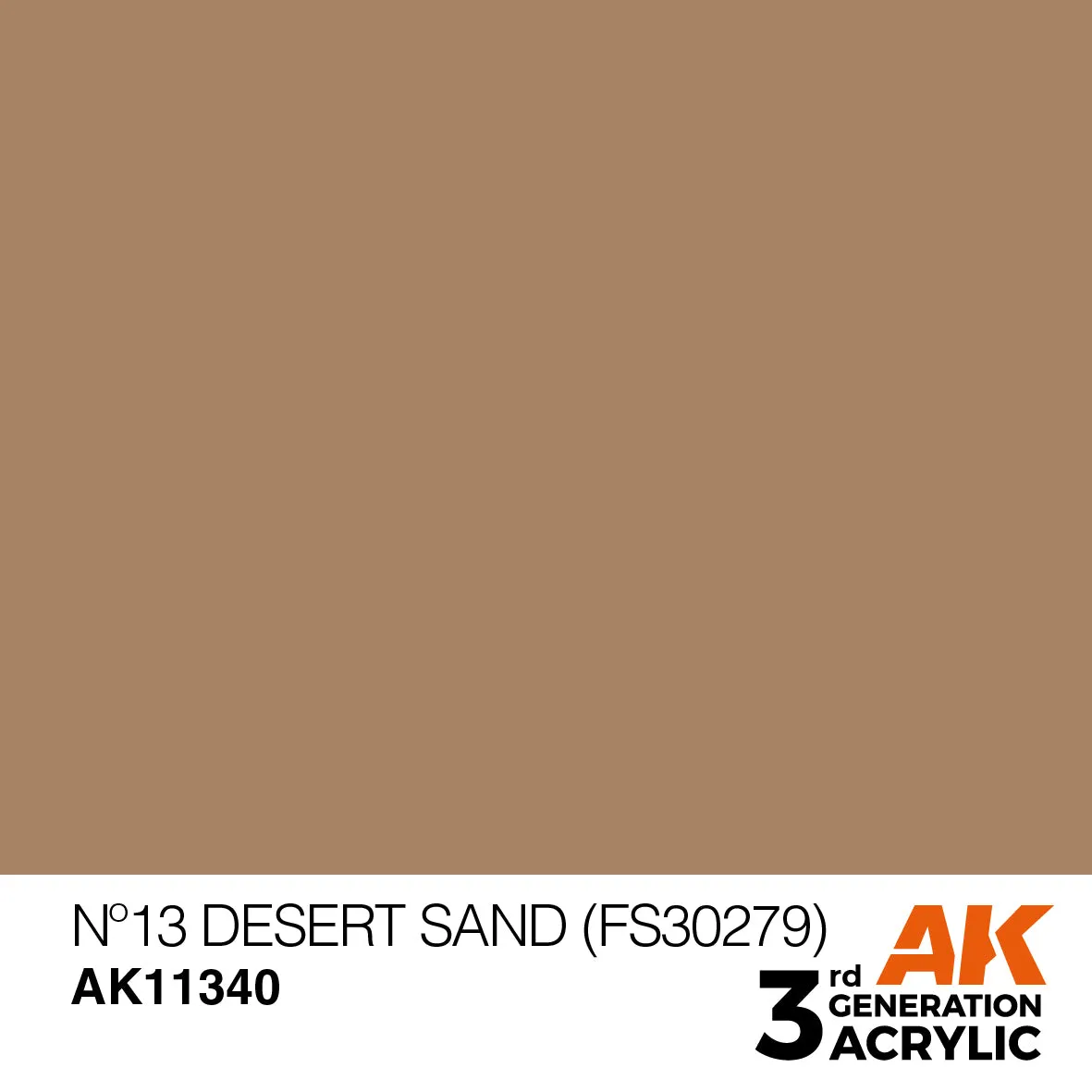 AK Interactive 3Gen N°13 Desert Sand peinture 17 ml