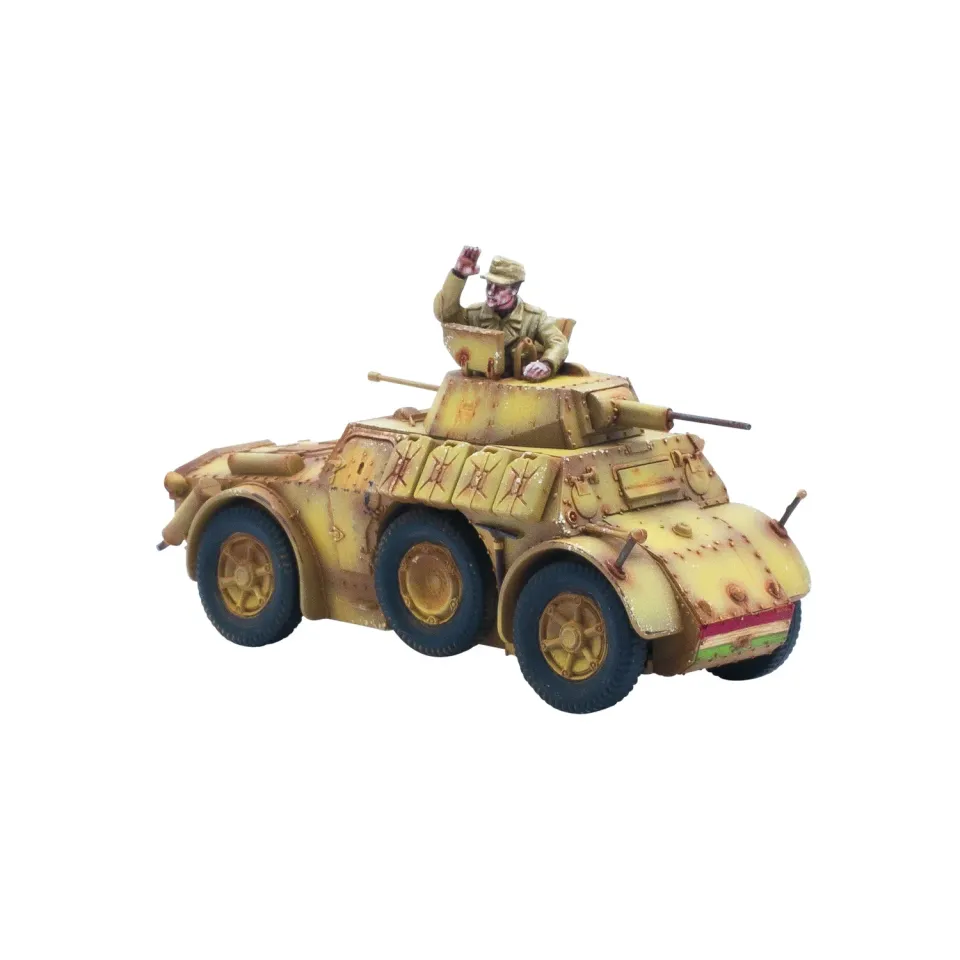 Bolt Action Autoblinda AB41/43 véhicule plastique + décalques