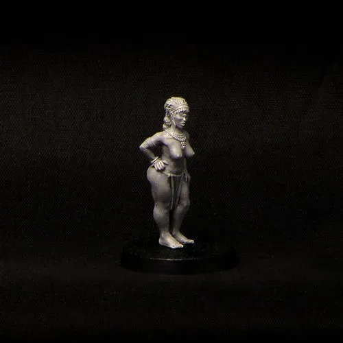 Brother Vinni Cyclope Femelle figurine résine 28mm
