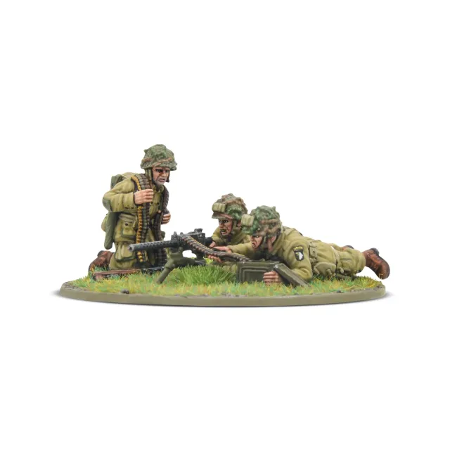 Bolt Action US Airborne (D-Day) MMG Team figurine métal/résine