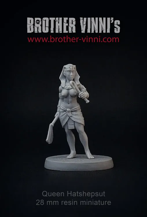 Brother Vinni Hatshepsut pharaon figurine résine 28mm femme