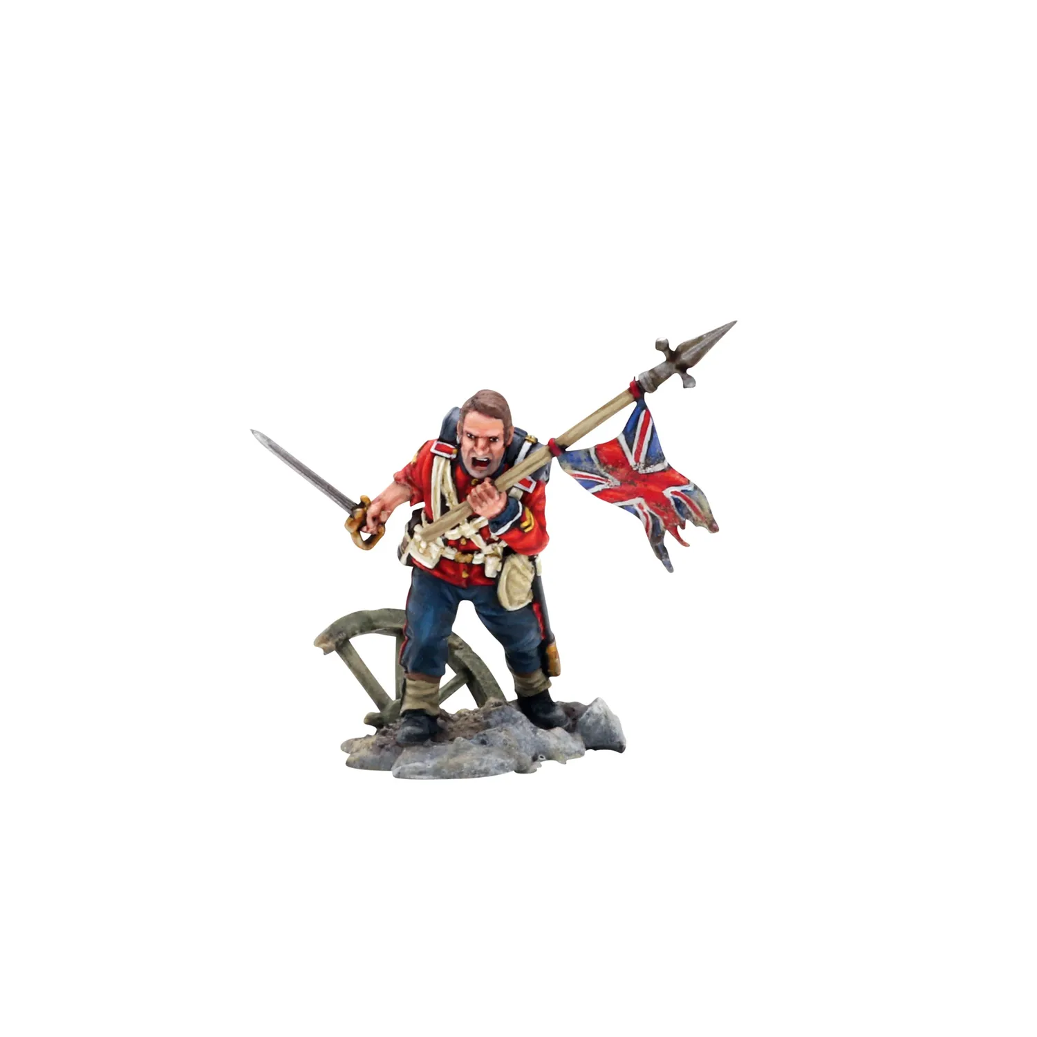 Bolt Action Black Powder Into the Valley of Death supplément + figurine
